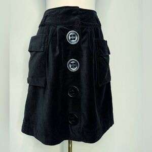 Anthropologie Elevenses Skirt Size 0
Women’s Fairy Story Black Velvet